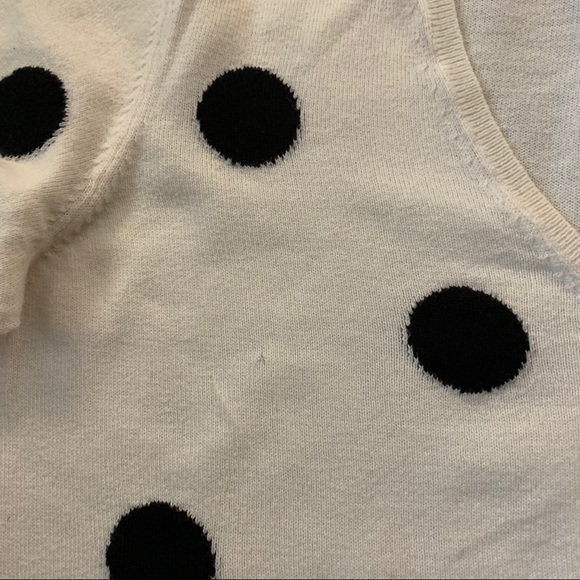 ๐2/$25๐ Loft v-neck polka dot sweater - Picture 5 of 6